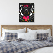 Toile Restez à l'abri (Insitu(Chambre))