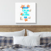 Toile Restez Calme Et Aloha (Insitu(Chambre))