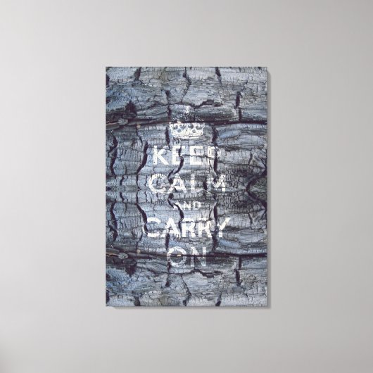 Toile restez calme et continuez (Recto)