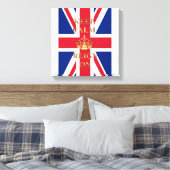Toile Restez calme et régnez (Insitu(Chambre))