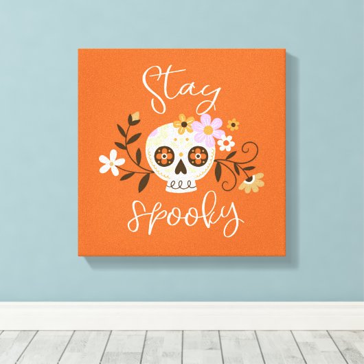 Toile Restez Éffrayant (Insitu (Plancher de Bois))