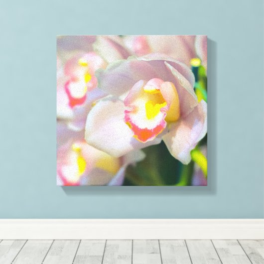 Toile Restyle de l'orchidée (Insitu (Plancher de Bois))