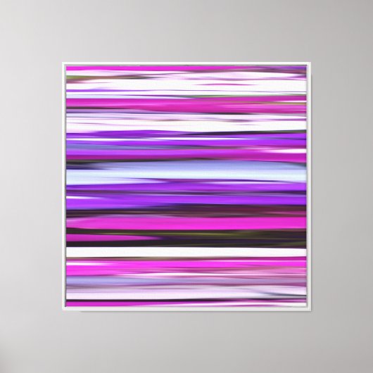 Toile Résumé #2 : Flou Violet (Recto)