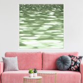 Toile Résumé #3 : Flou vert olive (Insitu(Salon))