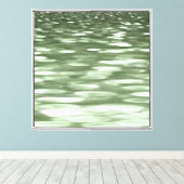 Toile Résumé #3 : Flou vert olive (Insitu (Plancher de Bois))