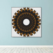 Toile Résumé géométrique (Insitu (Plancher de Bois))