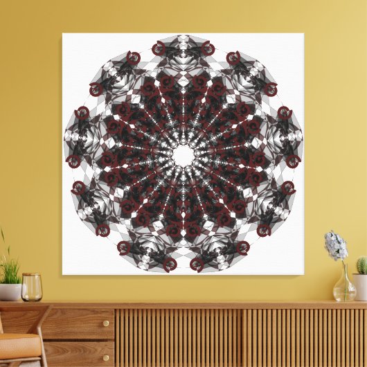 Toile Résumé géométrique (Insitu(Salon))