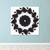 Toile Résumé géométrique (Insitu (Plancher de Bois))