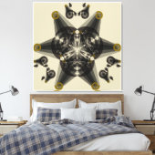 Toile Résumé géométrique (Insitu(Chambre))