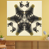 Toile Résumé géométrique (Insitu(Salon))