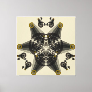 Toile Résumé géométrique