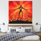 Toile Résurrection (Toile Enveloppée) (Insitu(Chambre))