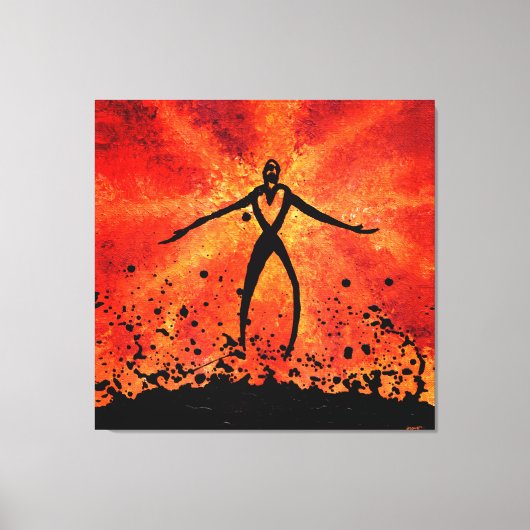 Toile Résurrection (Toile Enveloppée) (Recto)