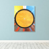 Toile Retable 3 | Hilma af Klint | (Insitu (Plancher de Bois))