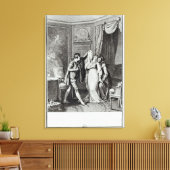 Toile "Retirez ce voile", du chapitre 7 du (Insitu(Salon))