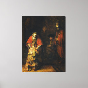 Toile Retour du Fils prodigue par Rembrandt