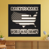 Toile Retour sur les Champs de la Guerre Mondiale (Insitu(Salon))