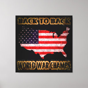 Toile Retour sur les Champs de la Guerre Mondiale