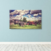 Toile Retraité (Insitu (Plancher de Bois))