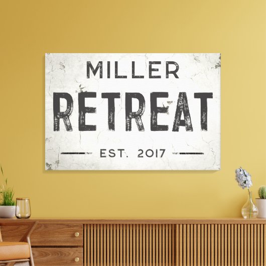 Toile Retraite de la ferme industrielle moderne rustique (Insitu(Salon))