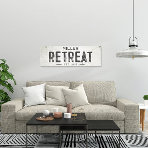 Toile Retraite de la ferme industrielle moderne rustique