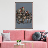 Toile Retraités Ensemble (Insitu(Salon))