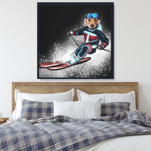 TOILE RÉTRIEVER DU LABRADOR  (Insitu(Chambre))