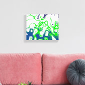 Toile Retro 2059 abstrait design art (Insitu(Salon))