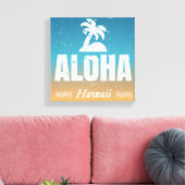 Toile Retro Aloha Hawaii (Insitu(Salon))