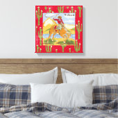 Toile Retro Cowboy (Insitu(Chambre))