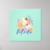 Toile Retro Italian Ice Cream Cones (Recto)