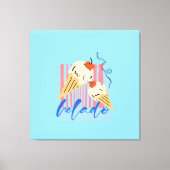 Toile Retro Italian Ice Cream Cones (Recto)