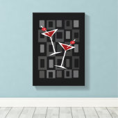 Toile Retro Martini (Insitu (Plancher de Bois))