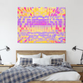 Toile Retro moderne abstraction liquide 2 (Insitu(Chambre))