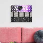 Toile Retro Vape Lips Metal (Insitu(Salon))