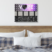 Toile Retro Vape Lips Metal (Insitu(Chambre))
