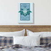 Toile Retrouvez votre joie - Le Lotus Blanc (Insitu(Chambre))