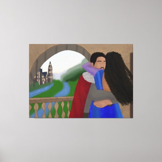 Toile Réuni | Princesse et Prince | Fairytale (Recto)