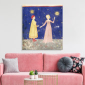 Toile Réunion de Dante et Béatrice (Insitu(Salon))