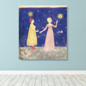 Toile Réunion de Dante et Béatrice (Insitu (Plancher de Bois))