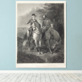 Toile Réunion dernière de Robert E. Lee et Stonewall Jac (Insitu (Plancher de Bois))