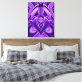 Toile Rêve de lys pourpre (Insitu(Chambre))