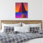 Toile Rêve de pyramide machiné (Insitu(Chambre))