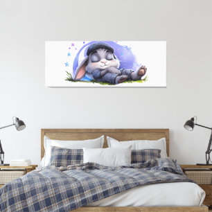 Toile Rêve Grand, Petit Lapin – Décoration Murale du Lap