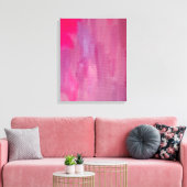 Toile Rêve rose Art Abstrait (Insitu(Salon))