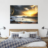 Toile Réveil de l'Horizon (Insitu(Chambre))