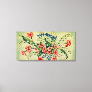 Toile Reveil De Printemps Soap LabelParis, France
