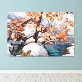 Toile Réveil du Printemps (Insitu (Plancher de Bois))