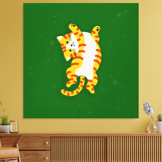 Toile Réveillez-vous Chat (Insitu(Salon))