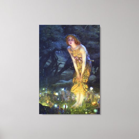 Toile Réveillon de mi-été d'Edward Robert Hughes (Recto)